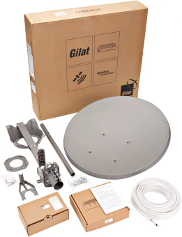 Комплект спутникового интернета Триколор Gemini-i черный от магазина РЭССИ