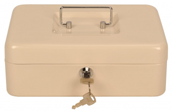 Ящик для денег без номинала Cactus CS-CB-003WT 90x250x180 бежевый сталь 1.367кг от магазина РЭССИ