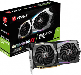 Видеокарта MSI PCI-E GTX 1660 SUPER GAMING X NVIDIA GeForce GTX 1660SUPER 6144Mb 192 GDDR6 1530/14000 HDMIx1 DPx3 HDCP Ret от магазина РЭССИ