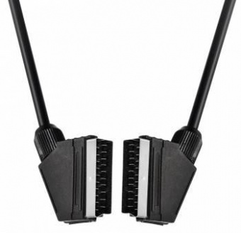 Кабель соединительный аудио-видео Buro SCART (m)/SCART (m) 1м. черный (BSC001-B-1) от магазина РЭССИ