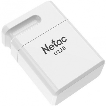 Флеш Диск Netac 4GB U116 NT03U116N-004G-20WH USB2.0 белый от магазина РЭССИ