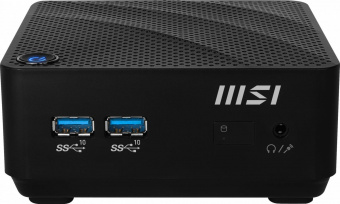 Неттоп MSI Cubi N JSL-043BRU slim PS N6000 (1.1) UHDG noOS GbitEth WiFi BT 65W черный от магазина РЭССИ