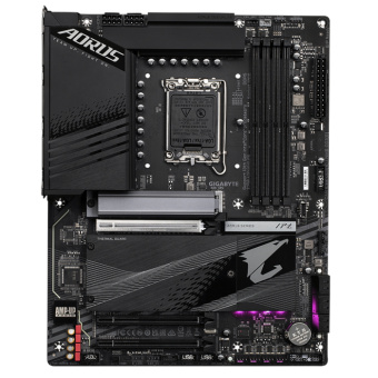 Материнская плата Gigabyte Z790 AORUS ELITE Soc-1700 Intel Z790 4xDDR5 ATX AC`97 8ch(7.1) 2.5Gg RAID+HDMI+DP от магазина РЭССИ
