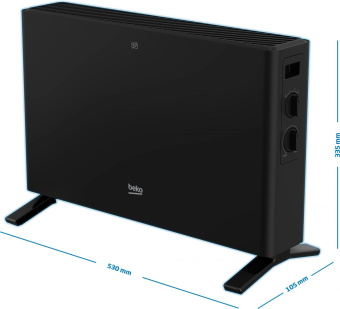 Конвектор Beko Winter Range RHC 5218 B 1800Вт черный от магазина РЭССИ