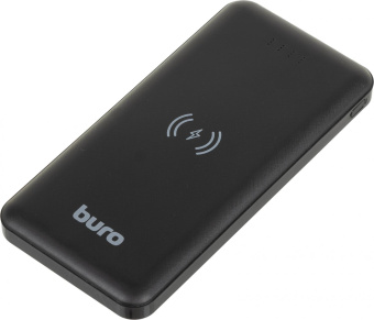 Мобильный аккумулятор Buro BPW10E 10000mAh 2A беспров.зар. черный (BPW10E10PBK) от магазина РЭССИ
