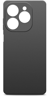 Чехол (клип-кейс) BoraSCO для Tecno Spark 20 Pro Silicone Case черный (72530) от магазина РЭССИ