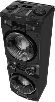 Колонка порт. Sven АС PS-1500 черный 500W 1.0 BT/3.5Jack 10м от магазина РЭССИ