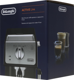 Кофеварка рожковая Delonghi ECP33.21.W 1100Вт белый от магазина РЭССИ