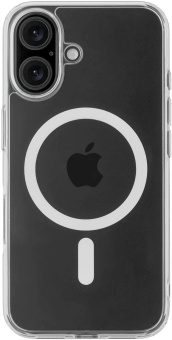 Чехол (клип-кейс) uBear для Apple iPhone 16 Real with MagSafe прозрачный (CS395TT61RL-I24M) от магазина РЭССИ
