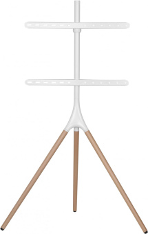 Подставка для телевизора Cactus CS-ST1246WTBCH белый/береза 45"-65" макс.32кг напольный от магазина РЭССИ