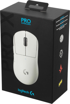 Мышь Logitech G Pro X Superlight белый оптическая 25600dpi беспров. USB 5but (910-005942) от магазина РЭССИ