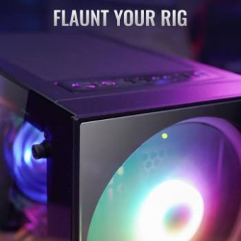 Корпус Aerocool Python-G-BK-v1 черный без БП ATX 1x120mm 2x200mm 2xUSB2.0 1xUSB3.0 audio bott PSU от магазина РЭССИ
