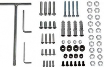 Кронштейн для телевизора Kromax ATLANTIS-99 черный 40"-65" макс.35кг настенный поворот и наклон верт.перемещ. от магазина РЭССИ