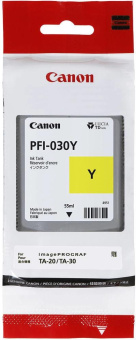 Картридж струйный Canon PFI-030Y 3492C001 желтый (55мл) для Canon imagePROGRAF TA-20, TA-30, TM-240, TM-340. от магазина РЭССИ