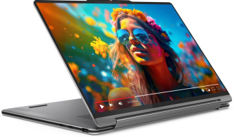 Ноутбук Lenovo Yoga 9 14IMH9 Core Ultra 7 155H 32Gb SSD1Tb Intel Arc 14" OLED Touch 4K (3840x2400) Windows 11 Home grey WiFi BT Cam Bag (83AC005ERK) от магазина РЭССИ