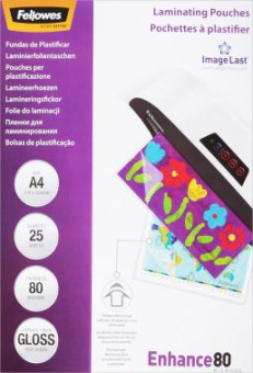 Пленка для ламинирования Fellowes 80мкм A4 (25шт) глянцевая 216x303мм CRC-53962 (FS-53962) от магазина РЭССИ