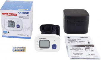 Тонометр автоматический Omron RS2 (HEM-6121-RU) от магазина РЭССИ
