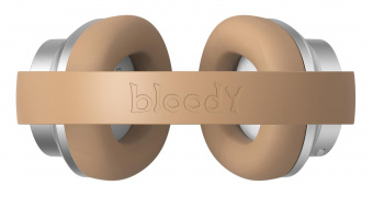 Наушники накладные A4Tech Bloody MH390 хаки беспроводные bluetooth оголовье (MH390 KHAKI) от магазина РЭССИ