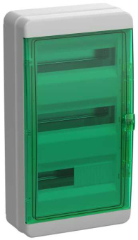 TEKFOR Корпус пластиковый КМПн-36 IP65 зеленая прозрачная дверь от магазина РЭССИ