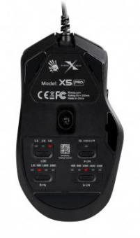 Мышь A4Tech Bloody X5 Pro черный оптическая (16000dpi) USB (9but) от магазина РЭССИ