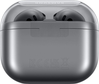 Гарнитура вкладыши Samsung Galaxy Buds 3 серебристый беспроводные bluetooth в ушной раковине (SM-R530NZAACIS) от магазина РЭССИ