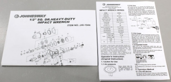 Ударный пневмогайковерт Jonnesway JAI-1044 от магазина РЭССИ