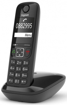 Р/Телефон Dect Gigaset AS690 RUS SYS черный АОН от магазина РЭССИ