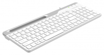Клавиатура A4Tech Fstyler FK25 белый/серый USB slim от магазина РЭССИ