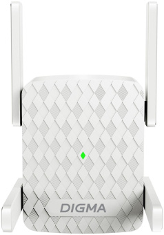Повторитель беспроводного сигнала Digma D-WR400 AC1200 10/100BASE-TX/Wi-Fi белый от магазина РЭССИ