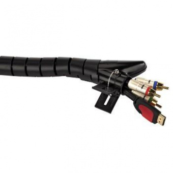 Кабельный органайзер Hama H-20643 (00020643) 2m black от магазина РЭССИ