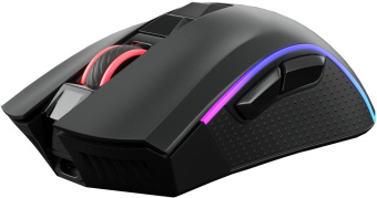 Мышь GMNG GG-MS400WO черный оптическая (10000dpi) беспроводная USB (7but) от магазина РЭССИ