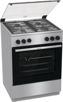 Плита Газовая Gorenje GGI6A21XH нержавеющая сталь реш.сталь от магазина РЭССИ