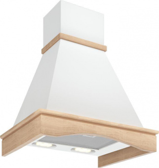 Вытяжка каминная Elikor Вилла 60П-650-П3Л белый управление: ползунковое (1 мотор) от магазина РЭССИ