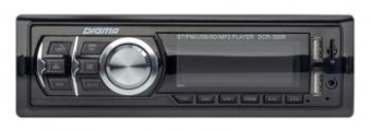 Автомагнитола Digma DCR-350R 1DIN 4x45Вт от магазина РЭССИ