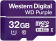 Флеш карта microSDHC 32Gb Class10 WD WDD032G1P0C Purple w/o adapter от магазина РЭССИ