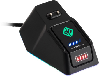 Мышь GMNG GG-MS400WO черный оптическая (10000dpi) беспроводная USB (7but) от магазина РЭССИ