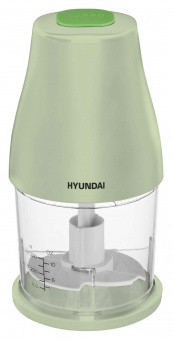 Измельчитель электрический Hyundai HYC-P3108 0.8л. 350Вт черный/зеленый от магазина РЭССИ