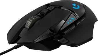 Мышь Logitech G502 Hero черный оптическая (25600dpi) USB2.0 (9but) от магазина РЭССИ