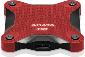 Накопитель SSD A-Data USB 3.1 512GB SD620-512GCRD SD620 2.5" красный от магазина РЭССИ
