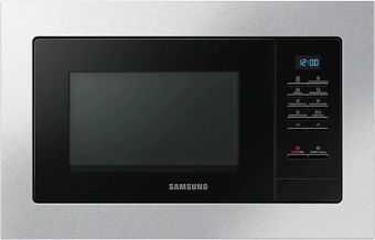 Микроволновая печь Samsung MS20A7013AT/BW 20л. 850Вт нержавеющая сталь/черный (встраиваемая) от магазина РЭССИ