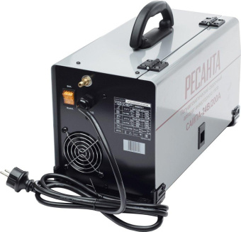Сварочный полуавтомат Ресанта САИПА-24В/200А инвертор MIG-MAG 6.9кВт от магазина РЭССИ