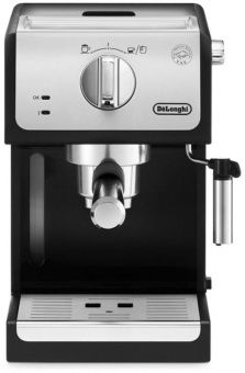 Кофеварка рожковая Delonghi ECP33.21.BK 1100Вт черный от магазина РЭССИ