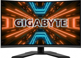 Монитор Gigabyte 31.5" G32QC A черный VA LED 1ms 16:9 HDMI HAS 350cd 178гр/178гр 2560x1440 165Hz DP 2K USB 7.8кг от магазина РЭССИ