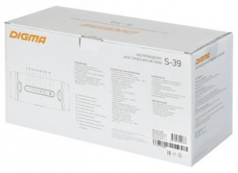 Колонка порт. Digma S-39 черный 25W 1.0 BT/USB 3000mAh (SP3925B) от магазина РЭССИ
