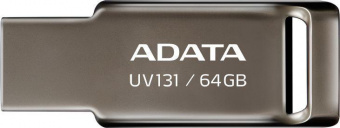Флеш Диск A-Data 64Gb DashDrive UV131 AUV131-64G-RGY USB3.0 серый от магазина РЭССИ