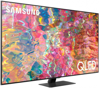 Телевизор QLED Samsung 50" QE50Q80BAUXCE Series 8 серебристый 4K Ultra HD 50Hz DVB-T2 DVB-C DVB-S2 USB WiFi Smart TV (RUS) от магазина РЭССИ
