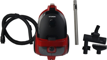 Пылесос Hyundai HYV-C2640 2200Вт черный/красный от магазина РЭССИ