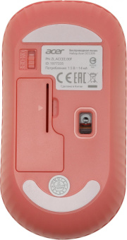 Клавиатура + мышь Acer OCC205 клав:розовый/бежевый мышь:розовый/бежевый USB беспроводная slim Multimedia (ZL.ACCEE.00F) от магазина РЭССИ