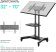 Стойка для телевизора Onkron TS1350 черный 32"-70" макс.45кг напольный мобильный от магазина РЭССИ