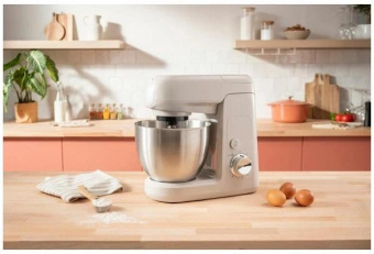 Кухонная машина Tefal Bake Partner QB520B38 планетар.вращ. 1100Вт серый/серебристый от магазина РЭССИ